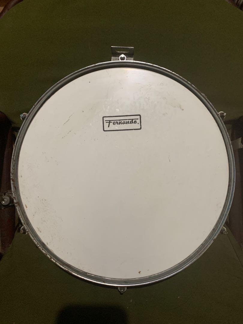 Snare Drum (Fernando brand) (Category: Musical Instruments) located in Las Pinas. Submitted by wat3rm3lynn (Listing ID 1150215034, Image 1). Description: For sale a red Fernando Snare Drum Bought it as a spare a few years ago but barely used and just kept in storage mostly Bought from JB Music but I do not have the OR anymore Shipping cost will be c/o buyer .