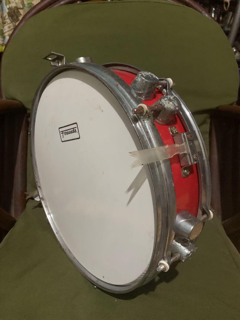 Snare Drum (Fernando brand) (Category: Musical Instruments) located in Las Pinas. Submitted by wat3rm3lynn (Listing ID 1150215034, Image 3). Description: For sale a red Fernando Snare Drum Bought it as a spare a few years ago but barely used and just kept in storage mostly Bought from JB Music but I do not have the OR anymore Shipping cost will be c/o buyer .