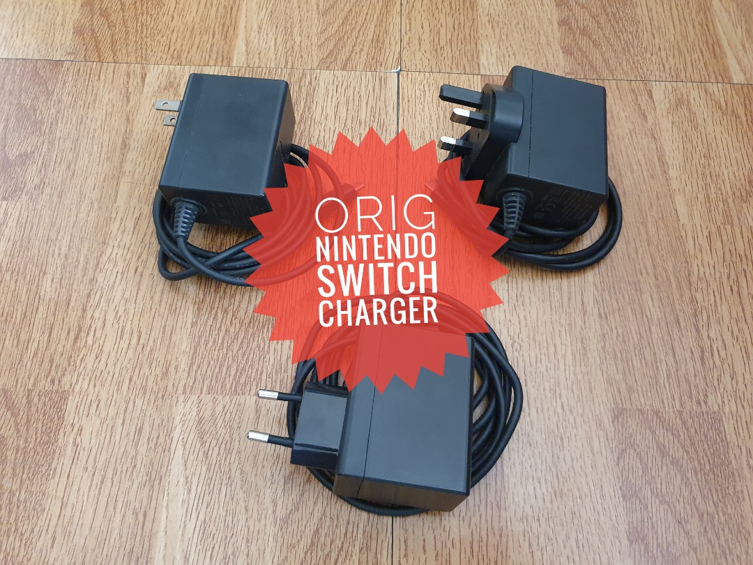 Switch Charger, Video Gaming, Gaming Accessories, Cables & Chargers on