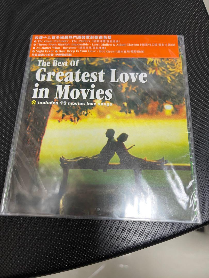 The Best Of Greatest Love In Movies CD 2000年universal 出品完美