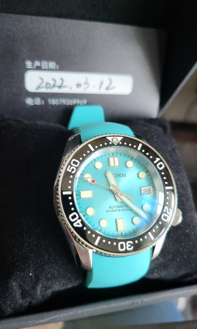 Thorn Tiffany Blue MM200 Diver Watch Men s Fashion Watches