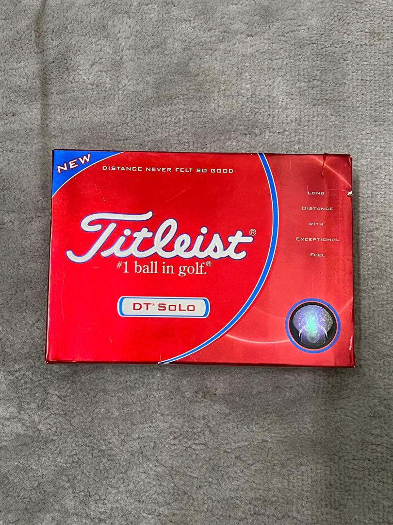 Titleist DT Solo Golf Ball, Sports Equipment, Sports & Games, Golf on