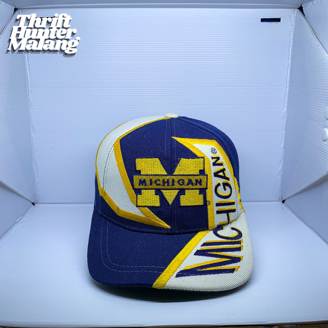Topi Snapback Vintage Michigan 