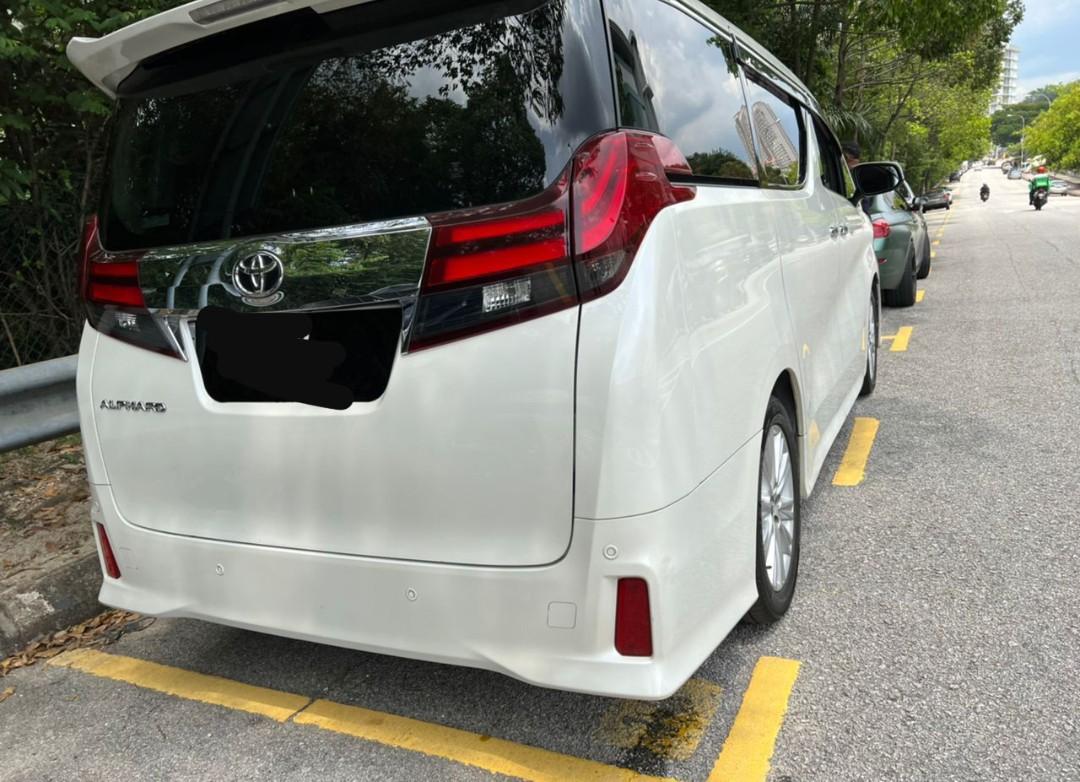 TOYOTA ALPHARD 2.5 AUTO FULL SPEC, Cars, Cars for Sale on Carousell