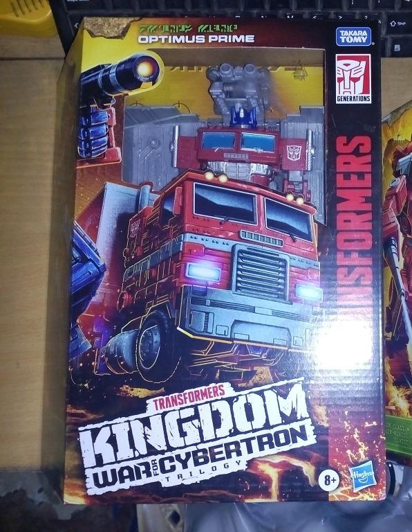 Transformers Kingdom Optimus Prime, Hobbies & Toys, Toys & Games on Carousell