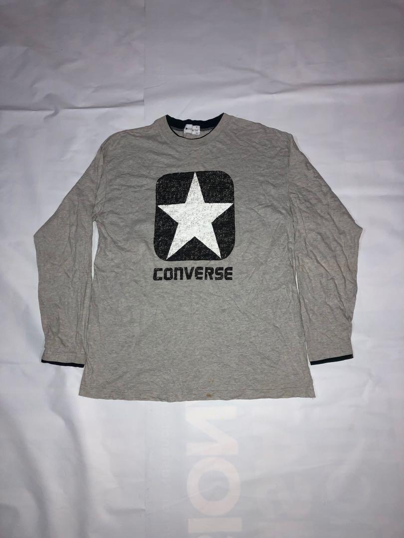 Converse one star long sleeve clearance shirt