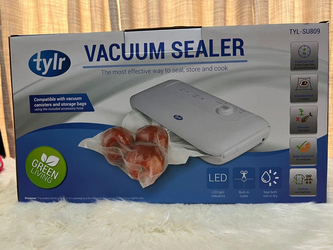Tyler vacuum sealer plus vacuum bags (4rolls), Furniture & Home Living, Kitchenware & Tableware