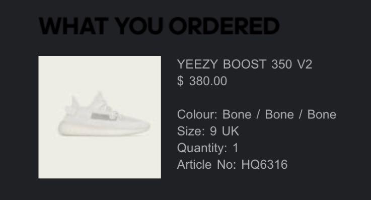 UK9 YEEZY BOOST 350 V2 light bone white Men s Fashion Footwear Sneakers on Carousell