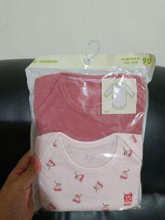 Uniqlo baby long sleeves rompers