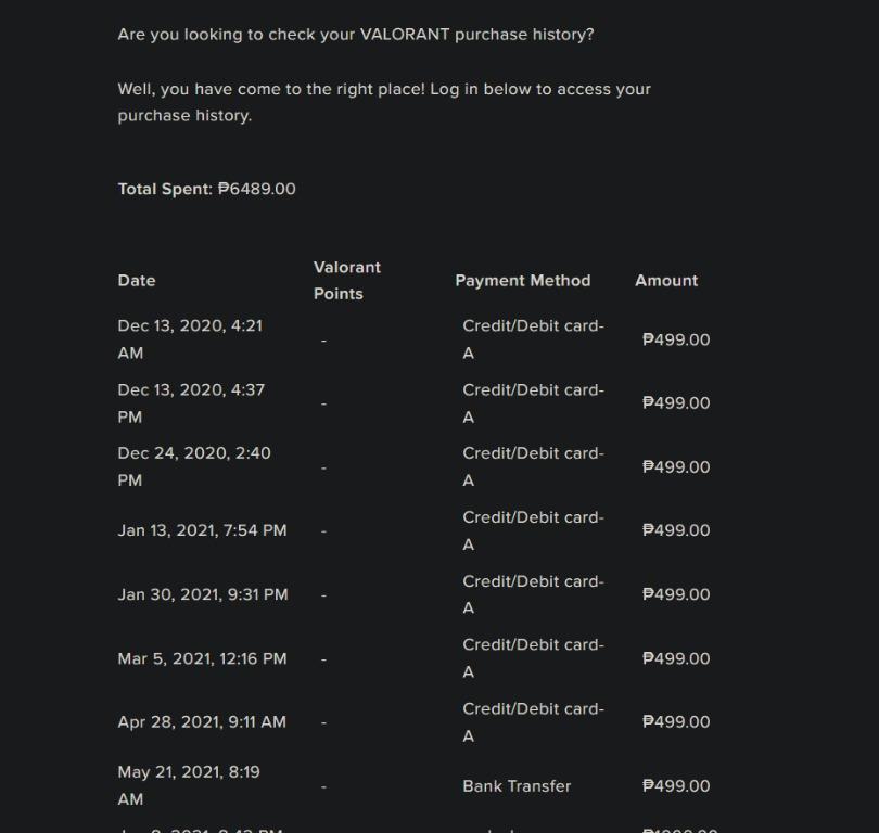 Valorant account (Category: Others) located in Taguig. Submitted by reddishiris (Listing ID 1150333990, Image 2). Description: For sale valorant account, original owner. Ready for riot id name change and email change (unverified account) Peak rank: Immortal 1 66RR Current rank: Diamond 3 Total spent: 6,489.00 PHP Completed agent contracts: Jett, KAY/O, KJ, Neon, Pheonix, Reyna, Astra, Breach and Chamber. Completed Battlepass: Episode 1 Act 3, Epi