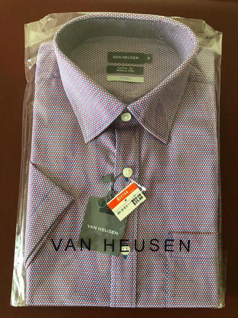 van heusen 100 cotton shirts