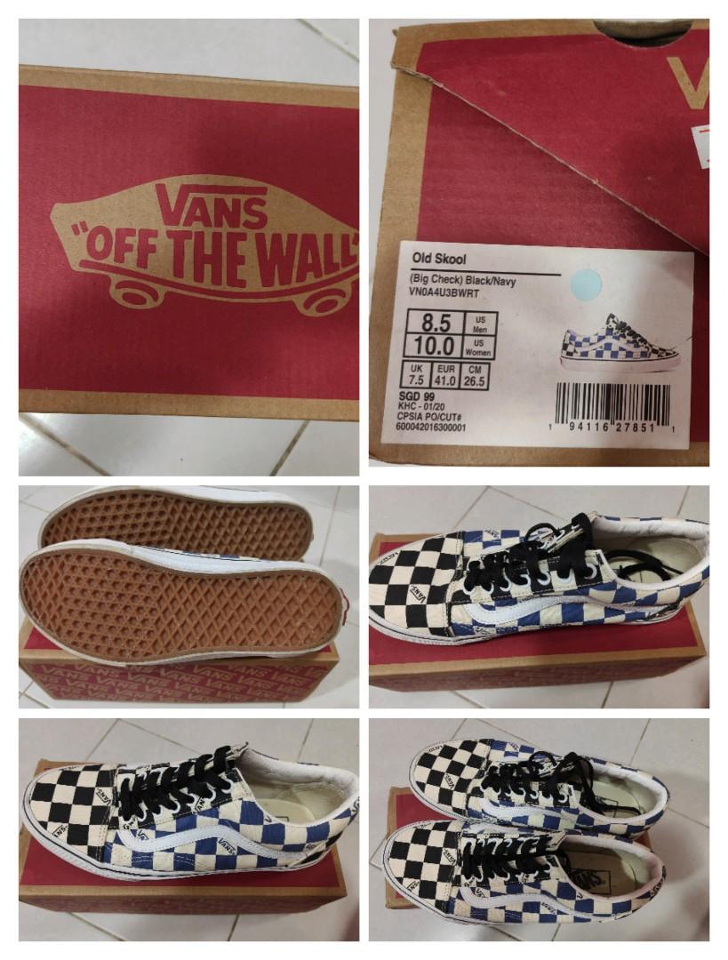 vans 8 5 us