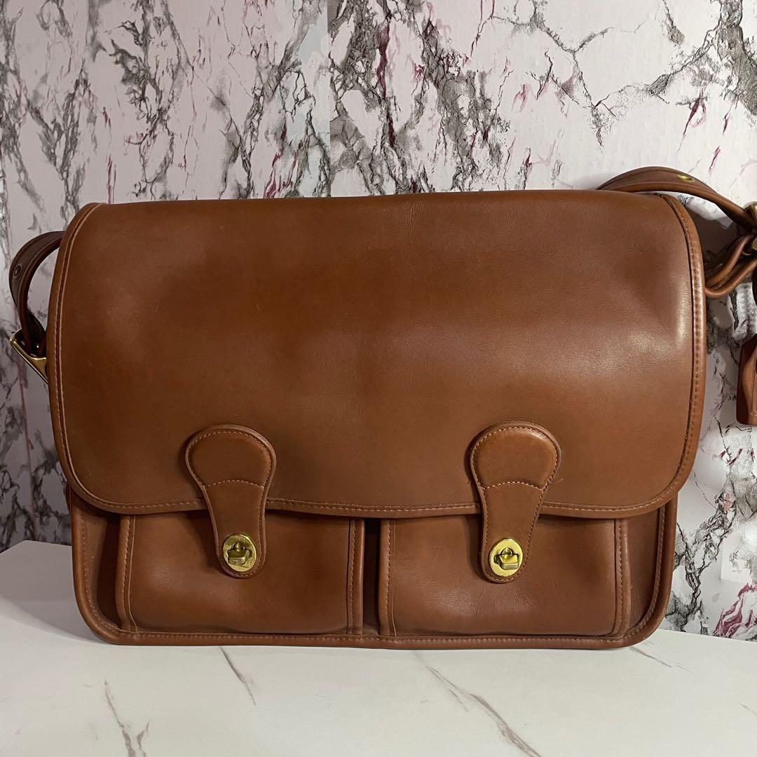 Vintage coach 2025 laptop bag