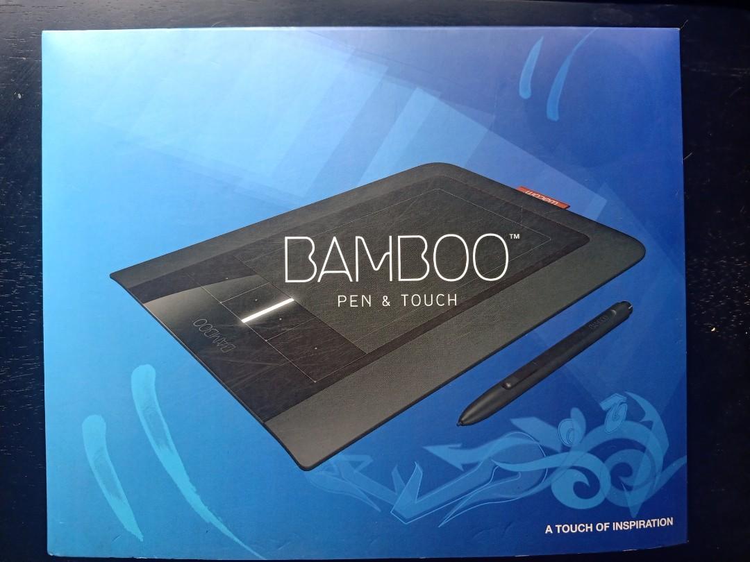 [WACOM] Bamboo Pen & Touch Tablet (Category: Other Accessories) located in Manila. Submitted by giogahol (Listing ID 1150218742, Image 1). Description: WACOM Bamboo Pen & Touch Tablet PHP 900.00 Purchased from Carousell last year but used only for a design project. - 100% functional and user-friendly - Very minor signs of use - Comes in original box, all parts and accessories complete including replacement nibs for the pen.