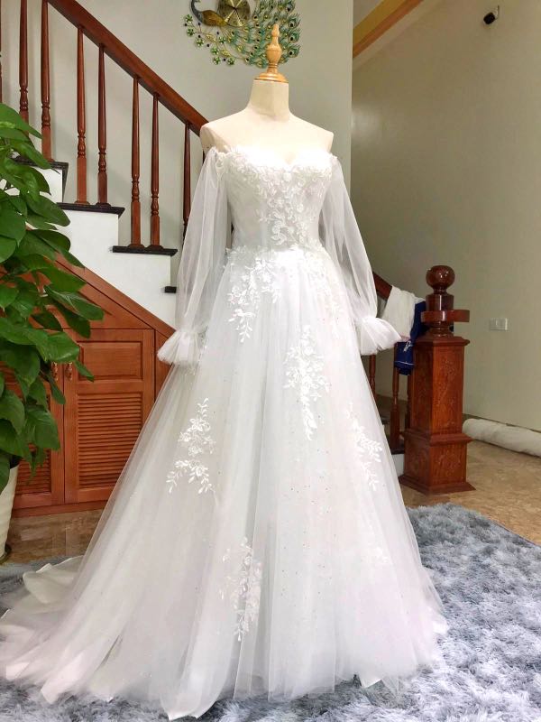 Wedding Gown for Sale, Women's Fashion, Dresses & Sets, Evening dresses