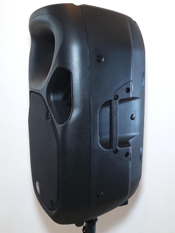 Wharfedale Pro Titan X15 stage monitor PA speaker with SP 33 Martin Ranger heavy duty stand