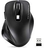 Wireless Mouse, TedGem 2.4G USB Mouse Computer Optical Mouse Full Size ...