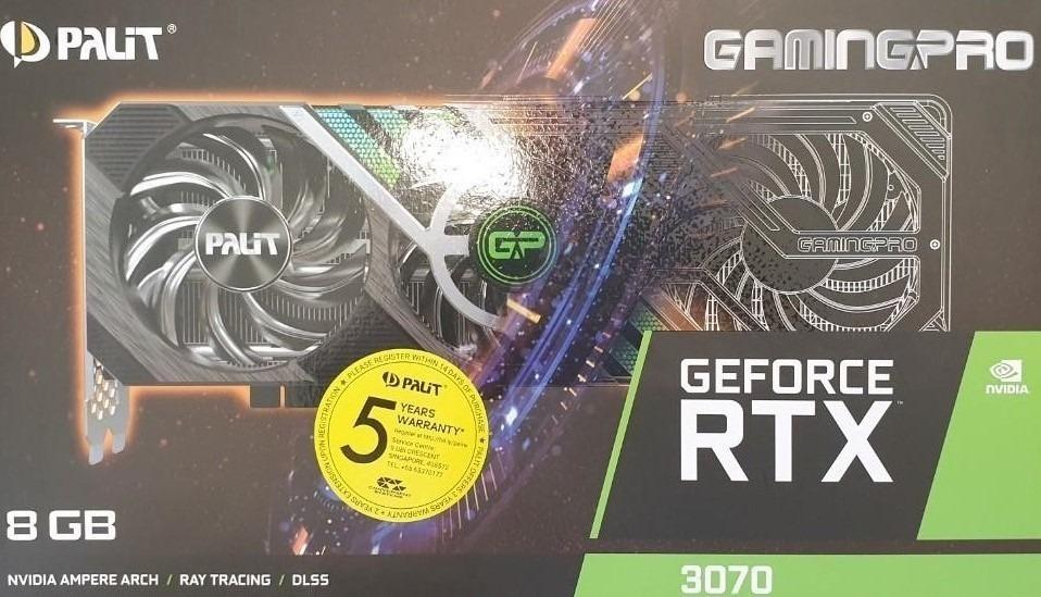 PALIT GeForce RTX 3070 Gaming Pro, Computers  Tech, Parts  Accessories,  Computer Parts on Carousell