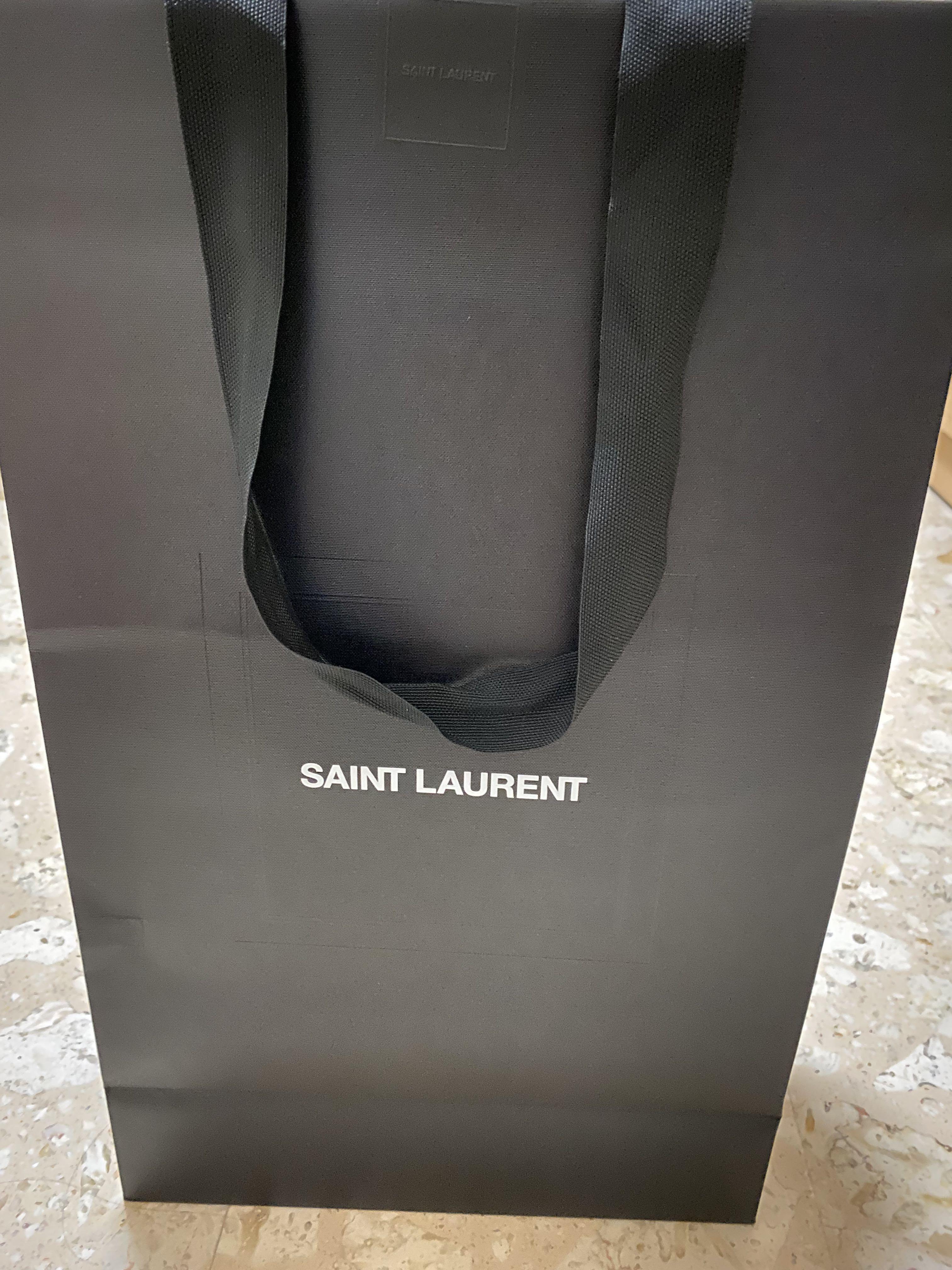 Ysl large paper bag, Everything Else on Carousell
