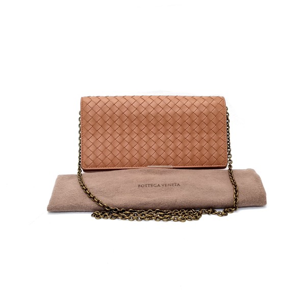 100 Authentic Bottega Veneta Wallet On Chain Luxury Bags
