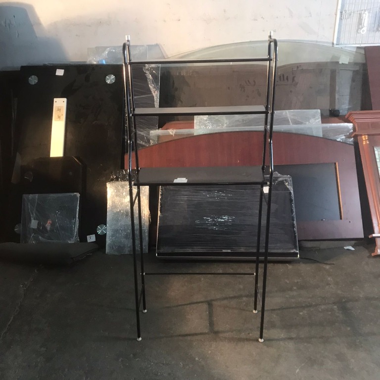 3 Tier Tall Metal Rack Black Colour / 3 Tier Tall Metal Rack Black