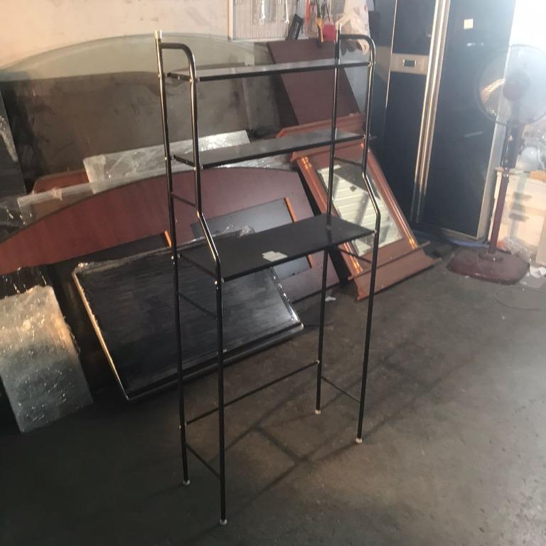 3 Tier Tall Metal Rack Black Colour / 3 Tier Tall Metal Rack Black