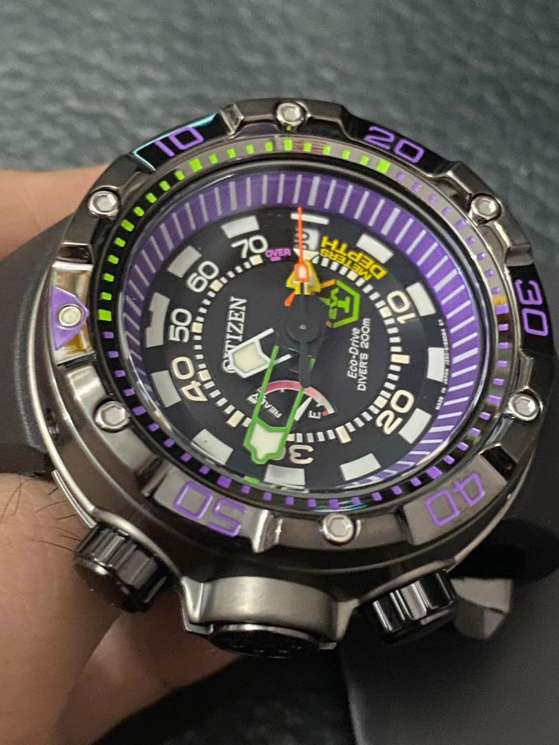 EVA ｘ CITIZEN PROMASTER 初号機SPECIAL - 腕時計(アナログ)
