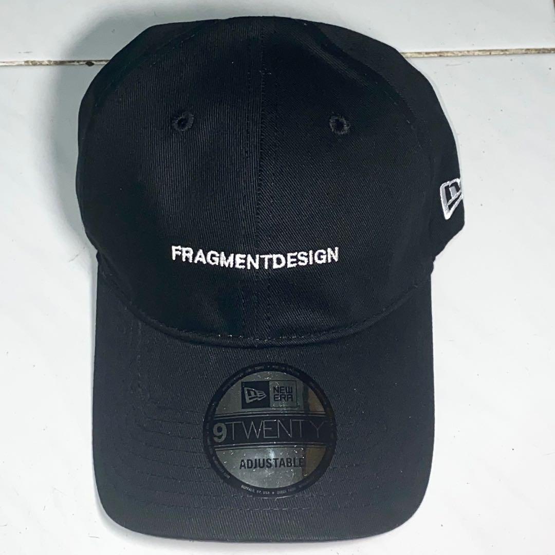 黑色Fragment Design x New Era black cap hat 帽not supreme, 男裝 