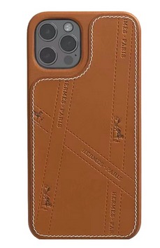 手工HANDMADE IPHONE 13 PRO hermes STYLE CASE 手機套機殼, 手提電話, 電話及其他裝置配件, 手機套及手機殻-  Carousell
