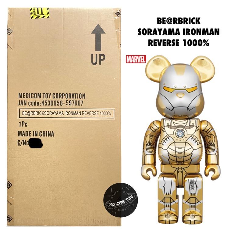 ファッション通販】 BE@RBRICK - TOY MEDICOM SORAYAMA 1000％ IRONMAN REVERSE その他 -  bulldogls.es