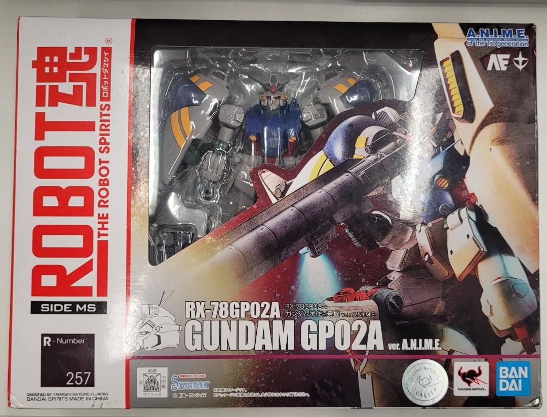 中古robot 魂rx 78 gundam gp02 gp02a ver anime 高達試作機2 號戰場之 