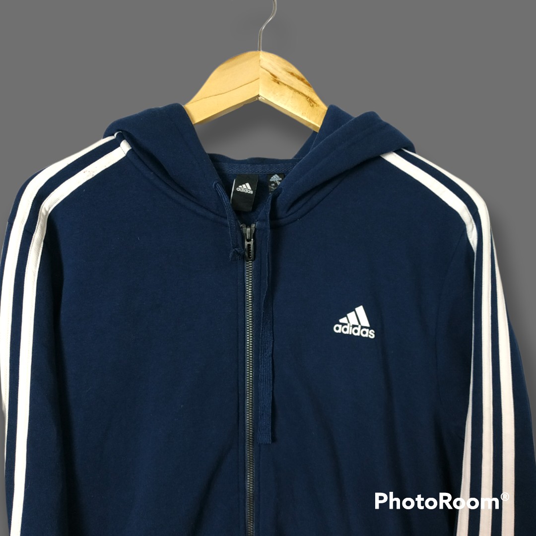 Adidas sweater zipper top