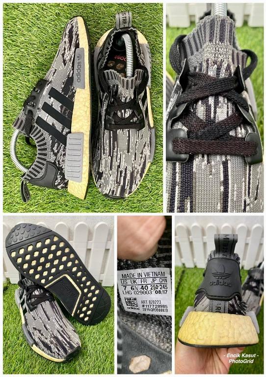 ADIDAS NMD R1 Primeknit Mint Marble 6.5uk Men s Fashion