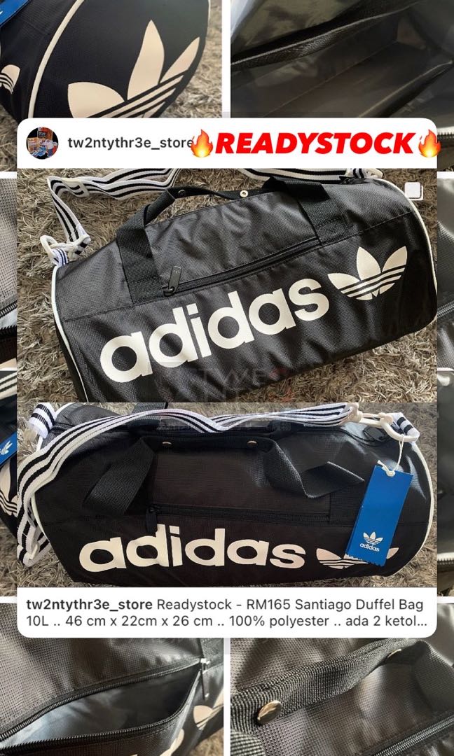 Adidas santiago duffel sales