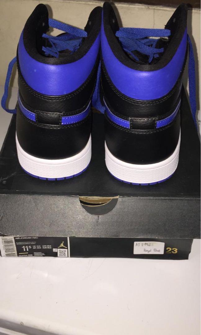 AIR JORDAN 1 mid Royal Blue Original 