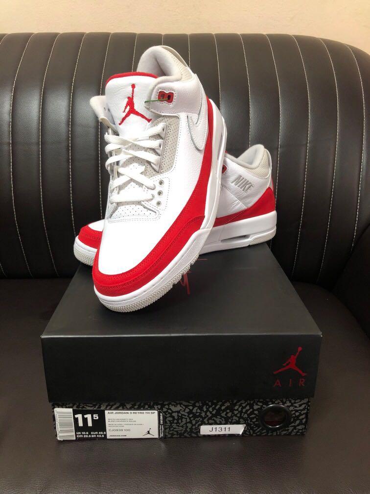 Jordan 3 deals retro tinker white
