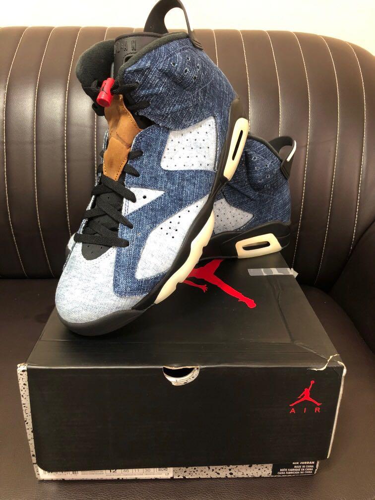 washed denim 6s
