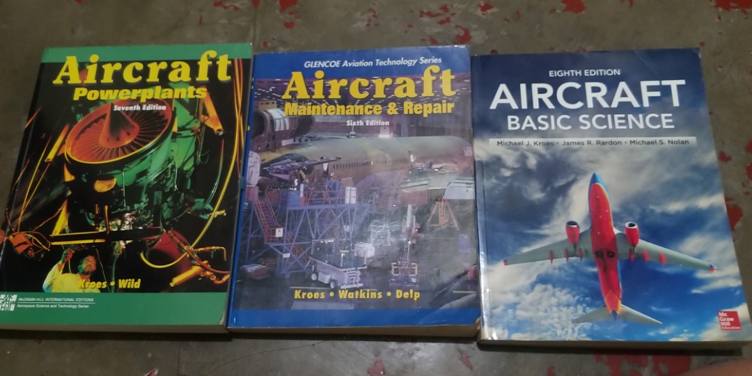 Aircraft Maintenance books, Hobbies & Toys, Books & Magazines