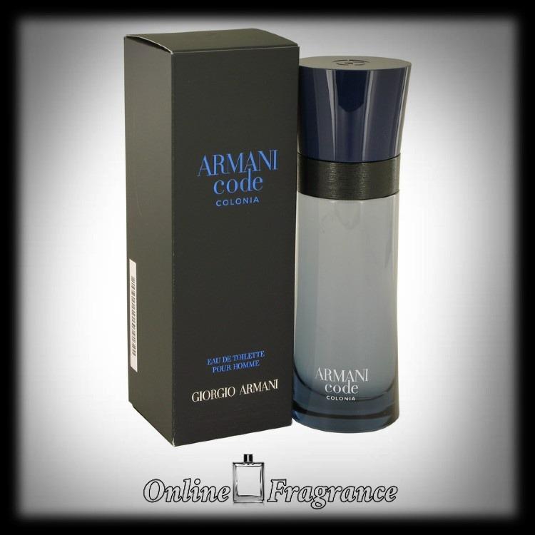 Armani code colonia 75ml best sale