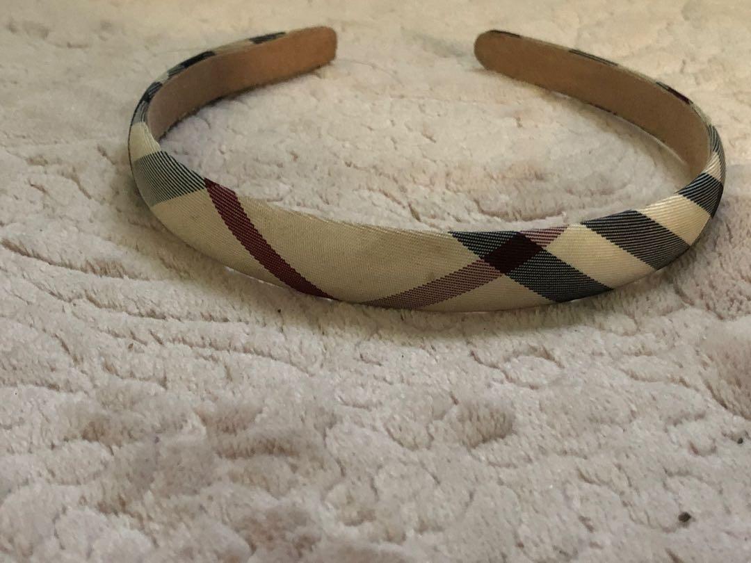 Thin burberry headband store