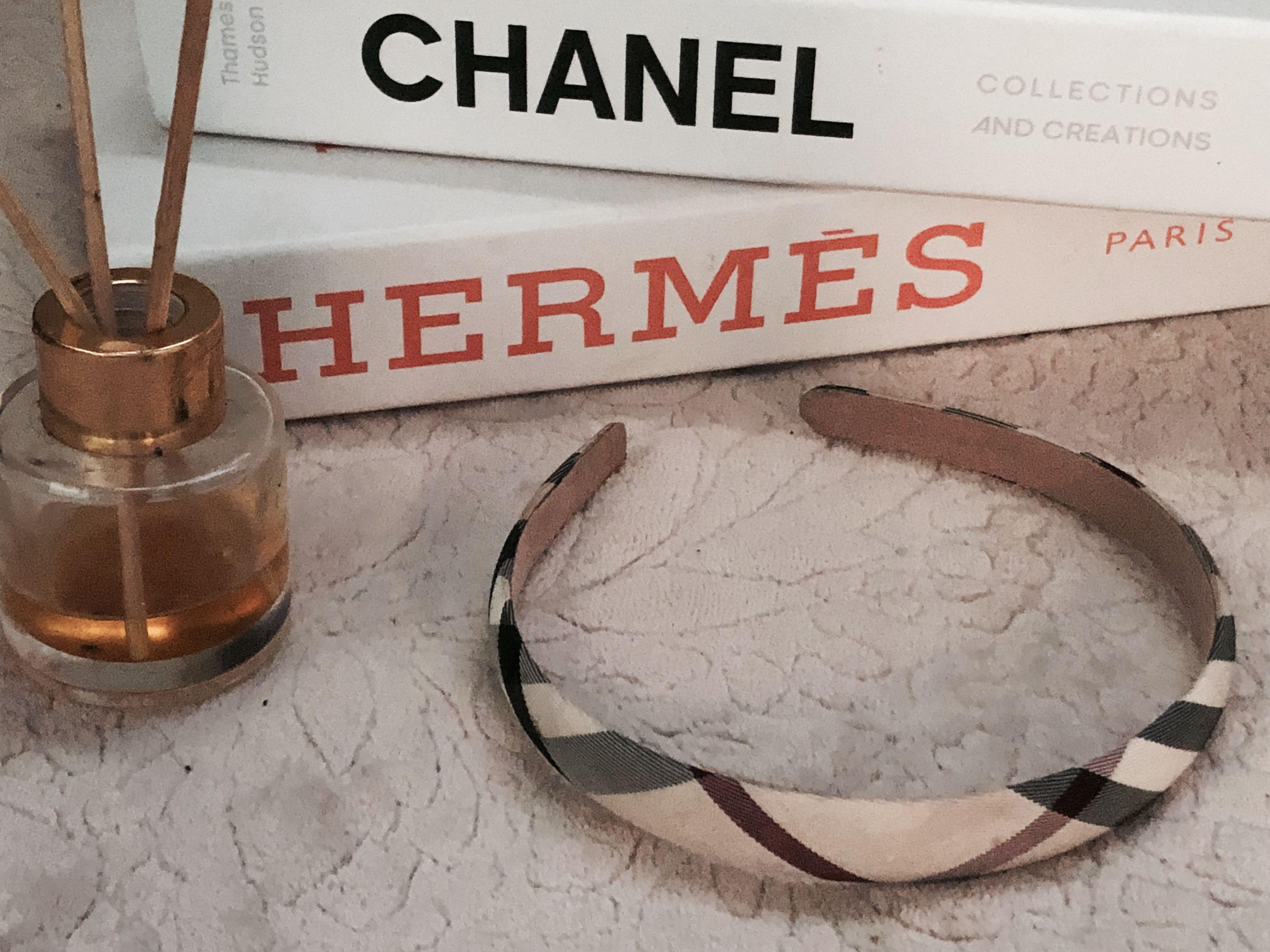 Thin burberry headband store