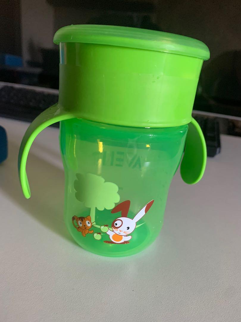 Avent natural drinking cup 9oz for 9 months plus (Category: Breastfeeding & Bottle Feeding) located in Manila. Submitted by my_handmedown (Listing ID 1150439490, Image 2). Description: 9/10 Well used.