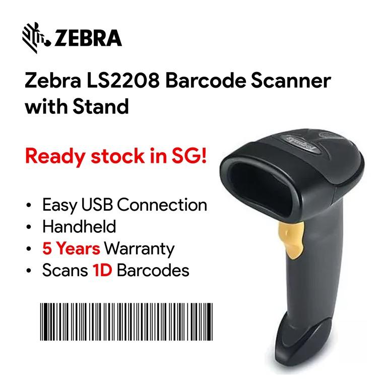 Barcode Scanner 1D Barcode, 2D Barcode, QR Code, Handheld & Corded