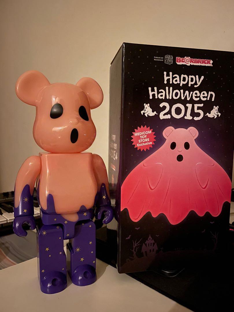 (Glow In Dark) Cute Bearbrick Happy Halloween 🎃 2015 400% Horror