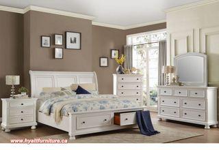 Brand new All 7 Pcs Solid Wood Bedroom Set only $3898