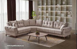 Brand new Elegant Design Fabric Sectional Sofa Bed only $2698