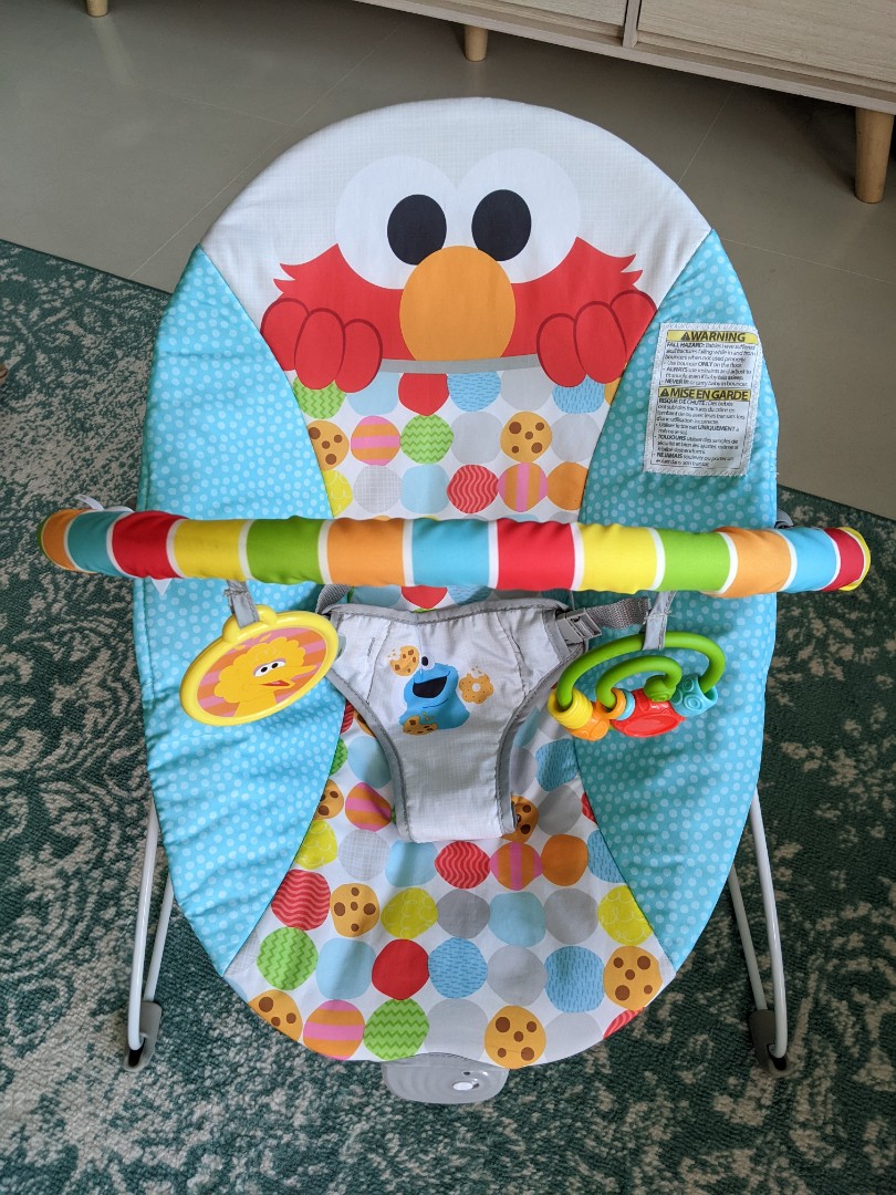 Bright Starts Bouncy Chair Sesame street, Babies & Kids, Infant
