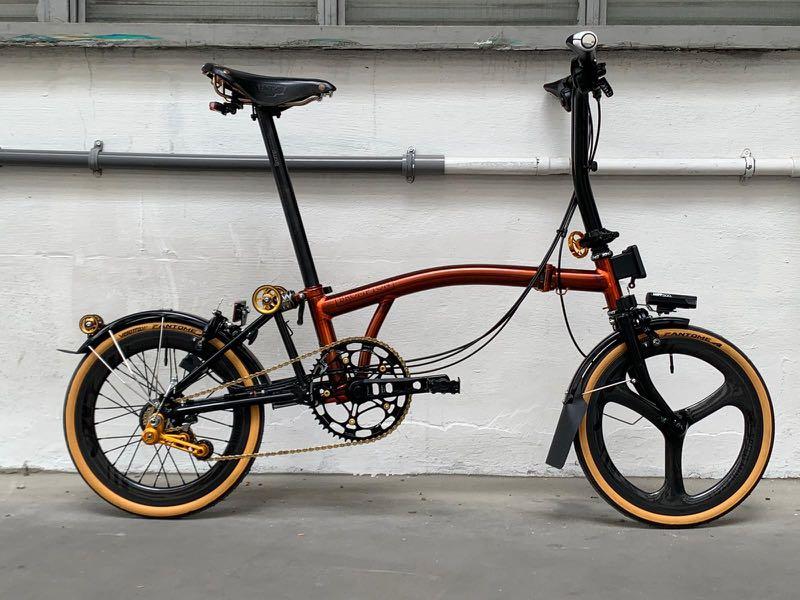 Brompton s6l top flame lacquer