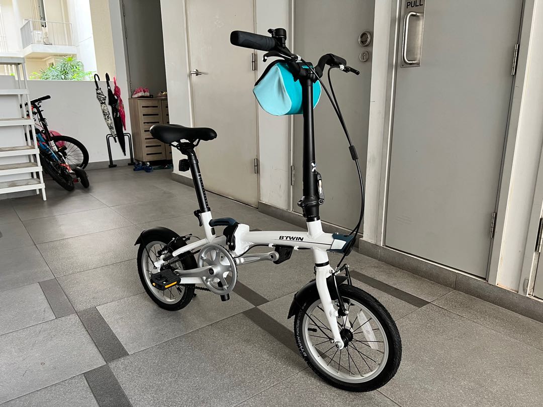 Btwin Tilt 500 XS Folding Bike Sports Equipment Bicycles Parts