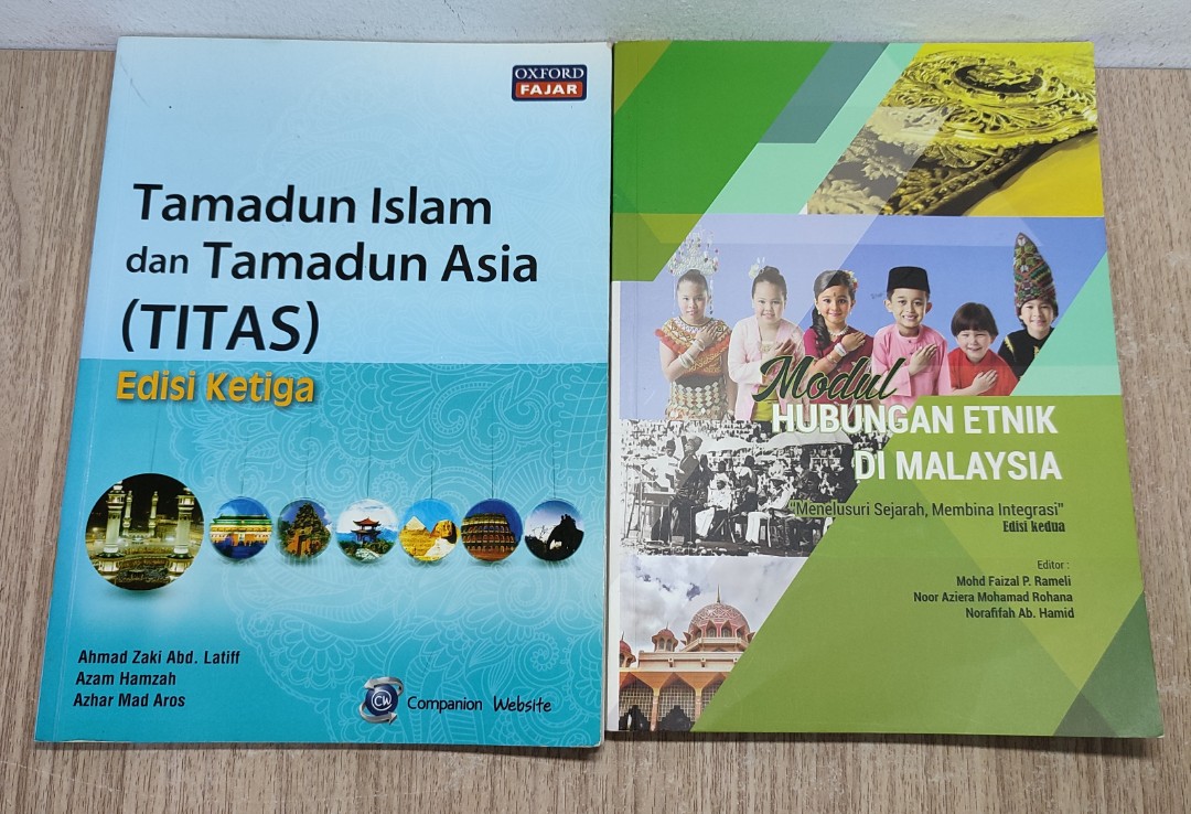 Buku University Tamadun Islam Dan Tamadun Asia Titas Hubungan Etnik Di Malaysia Hobbies Toys Books Magazines Textbooks On Carousell